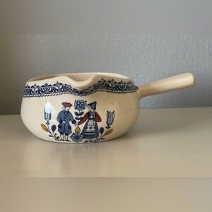 Vintage Johnson Brothers Hearts and Flowers gravy or sauce boat